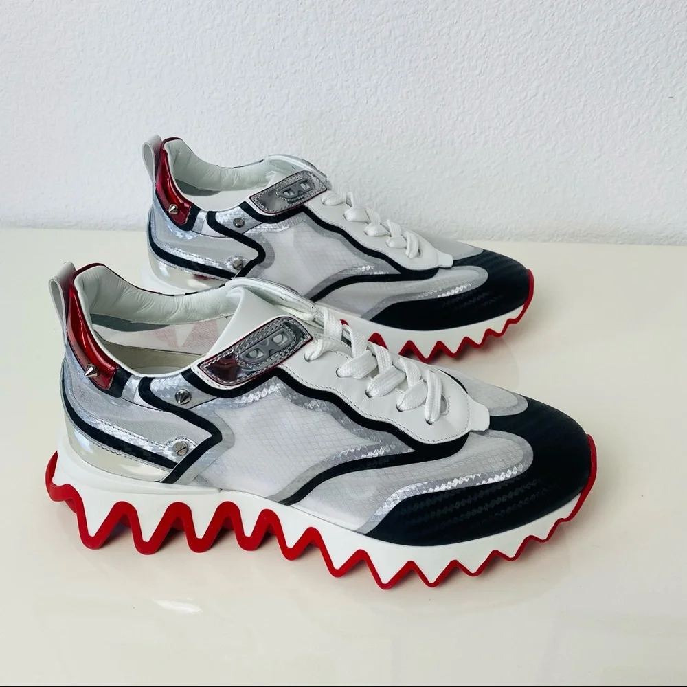 Christian Louboutin Sharkina Spike Low Top Sneaker